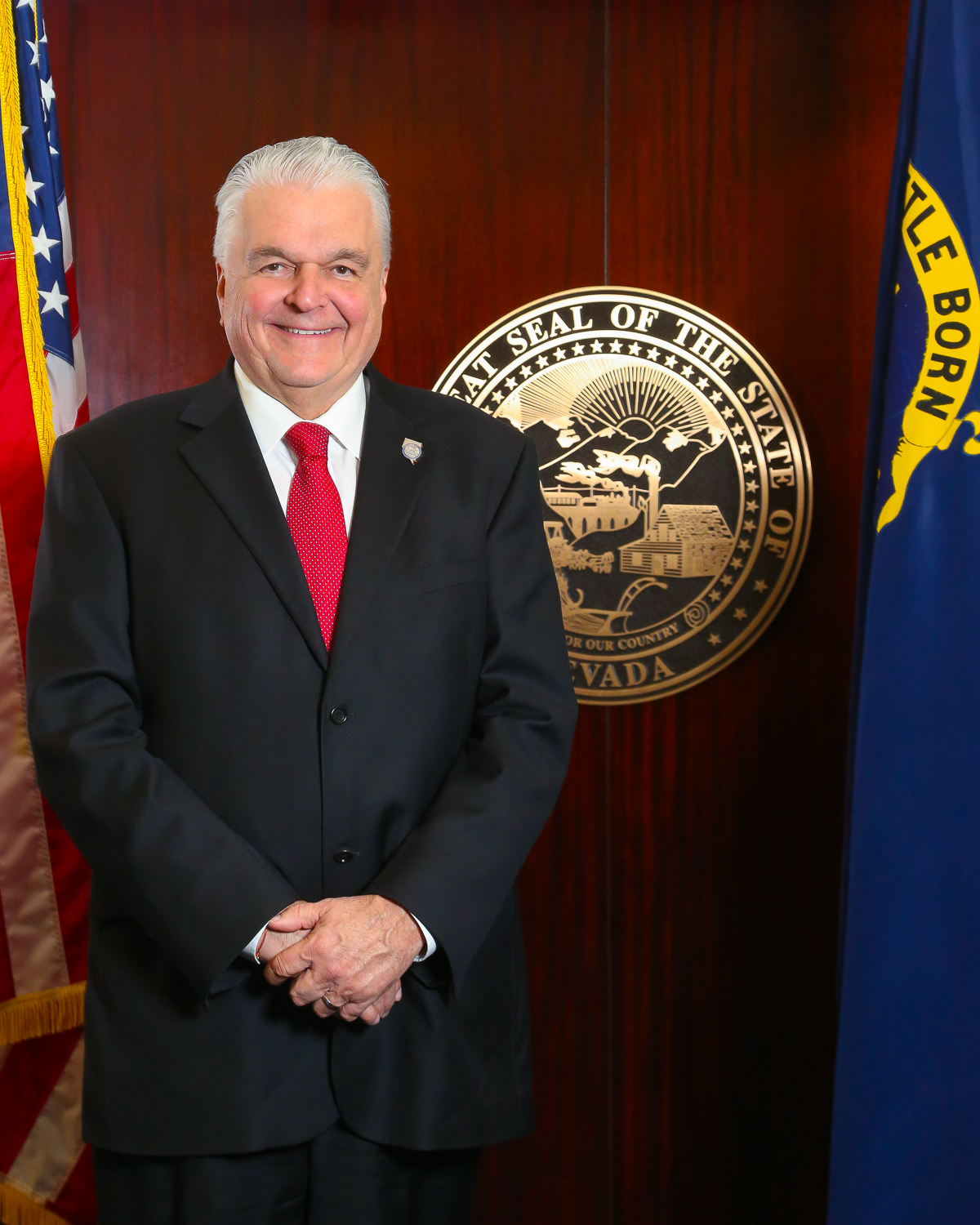 contact governor Steve Sisolak of Nevada